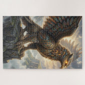 Keltische Griffin Legpuzzel (Horizontaal)