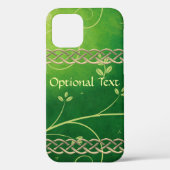 Keltische groene knoppen en bladeren Case-Mate iPhone case (Achterkant)