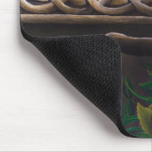 Keltische Groene Man Uil Muismat (Hoek)
