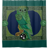 Keltische Groene Oil Douchegordijn (Voorkant)