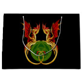 Keltische halve maan en draken groot cadeauzakje (Voorkant)