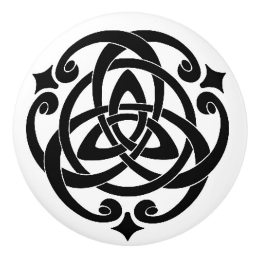 Keltische keramische knop (Voorkant)