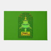 Keltische kerstboom deurmat (Voorkant)
