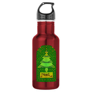 Keltische kerstboom waterfles
