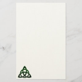 Keltische knoop briefpapier