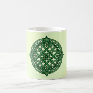 Keltische knoop cirkel St. Patrick's Day Koffiemok