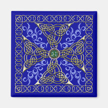 Keltische knoop kruismagneet