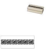 Keltische knoop rand art stempel (Gestempeld)