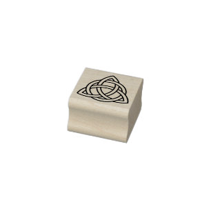 Keltische knoop, sigil symbol Border Rubberstempel