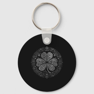 Keltische Knoopblad Shamrock Grappige St. Patricks Sleutelhanger