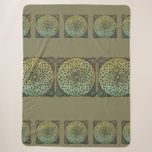 Keltische Knoopwerk Mandala Sherpa Deken