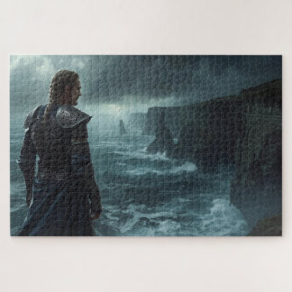 Keltische krijger legpuzzel
