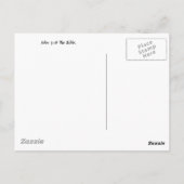 Keltische kruis briefkaart (Achterkant)