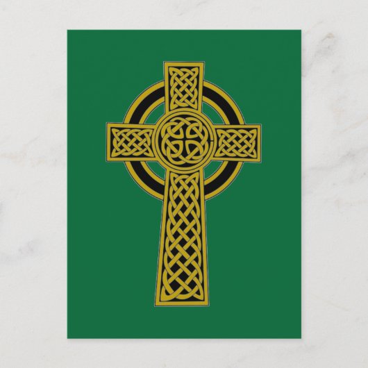 Keltische Kruis Briefkaart (Voorkant)