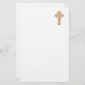 Keltische Kruis Briefpapier (Voorkant / Achterkant)
