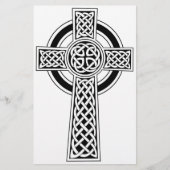 Keltische Kruis Briefpapier (Voorkant)