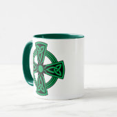 Keltische Kruis Mok (Voorkant links)