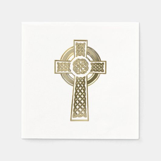 Keltische kruis servet (Voorkant)