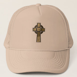 Keltische kruis trucker pet
