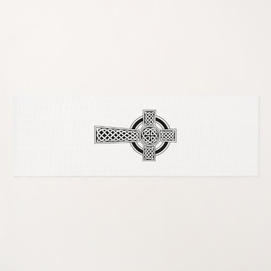 Keltische Kruis Yogamat (Voorkant (horizontaal))