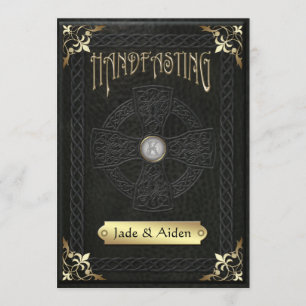 Keltische kruising Wedding Kaart