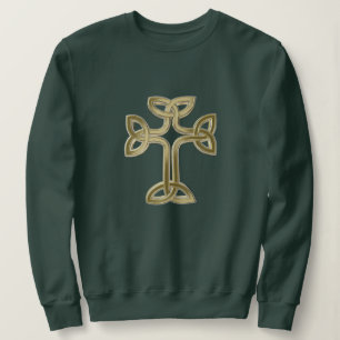 Keltische kruisknoop trui
