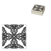 Keltische kruiskunst stempel (Gestempeld)