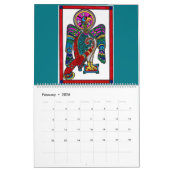 KELTISCHE KUNSTKALENDER KALENDER (Feb 2026)