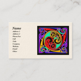  Keltische KunstVisitekaartjes Visitekaartje