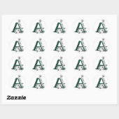 Keltische letter A Stickers (Vel)