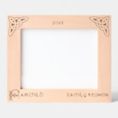 Keltische letter F Aangepaste naam Gegraveerde Lijstjes (Voorkant)