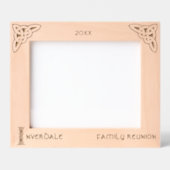 Keltische letter I aangepaste naam Gegraveerde Lijstjes (Voorkant)