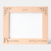 Keltische letter K Aangepaste naam Gegraveerde Lijstjes (Voorkant)