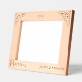 Keltische letter R Aangepaste naam Gegraveerde Lijstjes (Links)