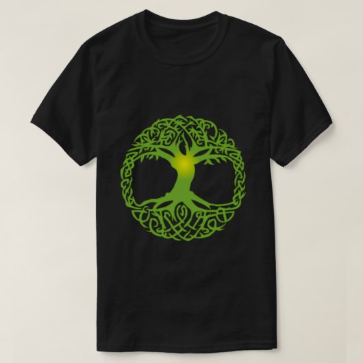 Keltische levensboom t-shirt (Design voorkant)