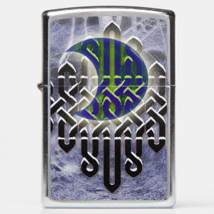 Keltische Midnight Blues Zippo-aansteker