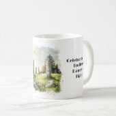 Keltische mythologie en zonnesymbolen Litha Koffiemok (Voorkant rechts)