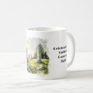 Keltische mythologie en zonnesymbolen Litha Koffiemok