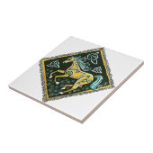 Keltische paarden tegeltje (Zijkant)