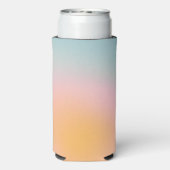 Keltische pasta Blue Roze gradiënt bruiloft (Seltzer Achterkant)