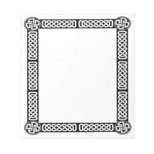 Keltische rand notitieblok