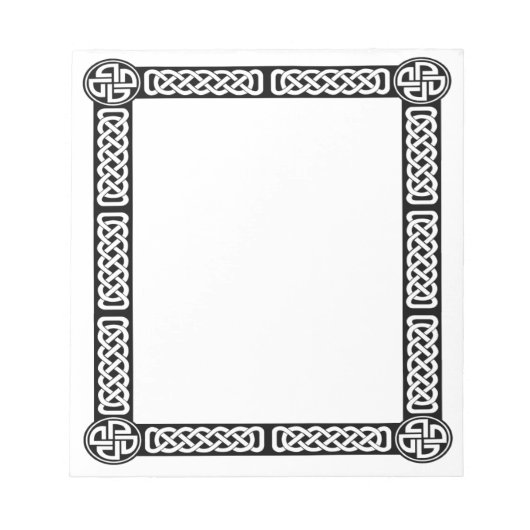 Keltische rand notitieblok (Voorkant)