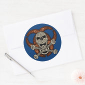 Keltische schedel & Biohazard Stickers (Envelop)