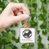 Keltische Schotse Terrier Moeder Sleutelhanger (Hand)