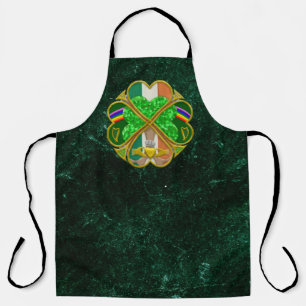 Keltische Shamrock Erfgoed Symbool Iers Geïnspiree Schort