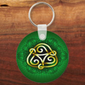 Keltische sleutelketen sleutelhanger (Voorkant)
