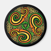 keltische spiraalmagneet magneet (Voorkant)