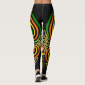 Keltische spiralen leggings (Achterkant)