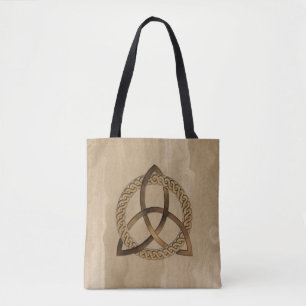 Keltische Triquetra Trinity Knot All Over Print Ta Draagtas