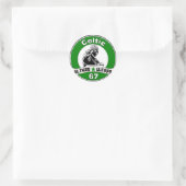 KELTISCHE ULTRA'S. RONDE STICKER (Tas)